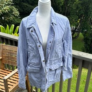Universal Thread Women's Light Blue Casual Jacket